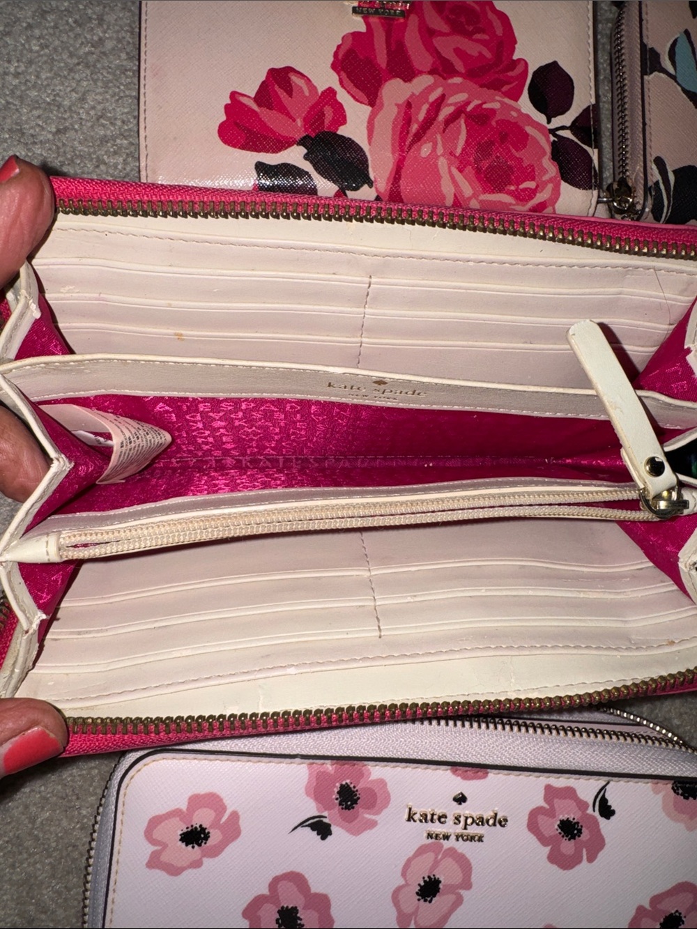 PICK ONE: Kate Spade Floral OR Pattern Wallets- - Picture 5 of 13